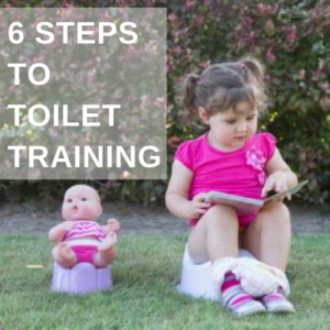 6 steps to toilet training